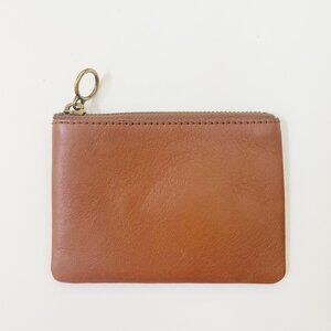 Madewell Pouch Wallet in English Saddle